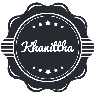 Khanittha badge logo