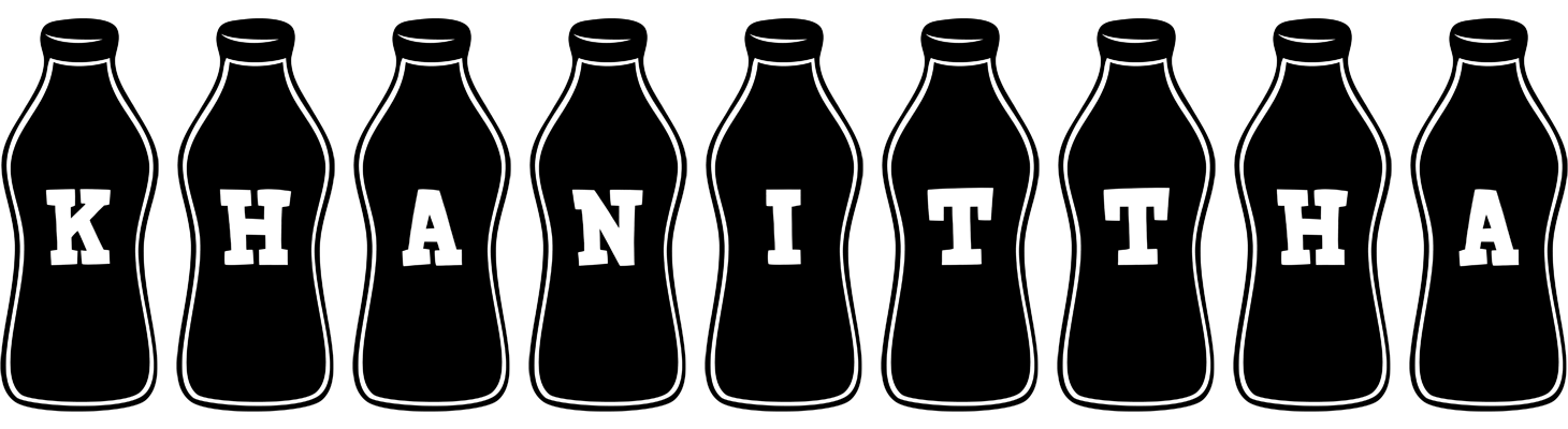 Khanittha bottle logo