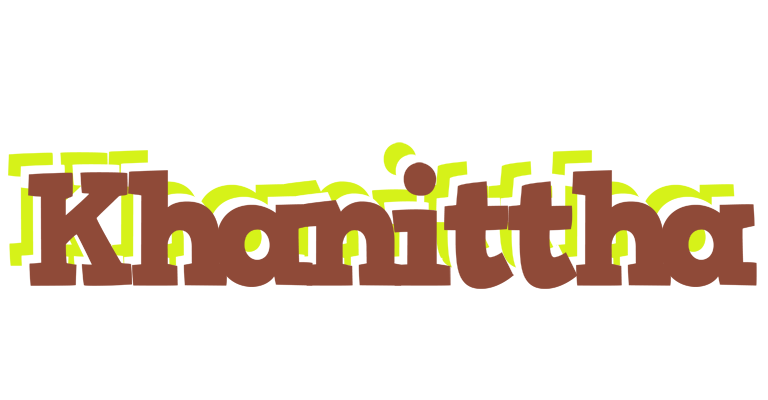 Khanittha caffeebar logo