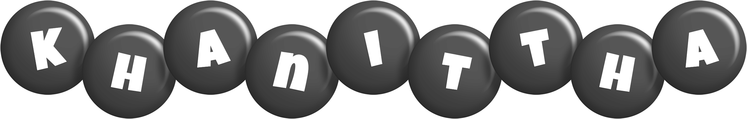 Khanittha candy-black logo