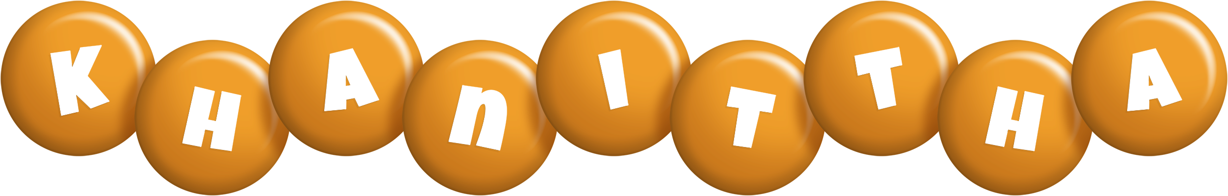 Khanittha candy-orange logo