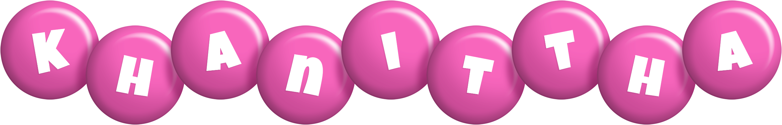 Khanittha candy-pink logo