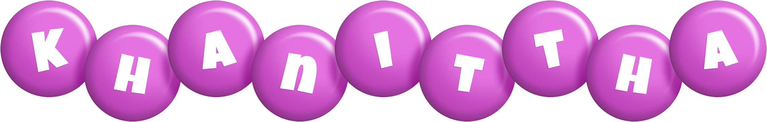 Khanittha candy-purple logo