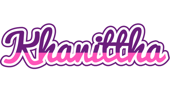 Khanittha cheerful logo