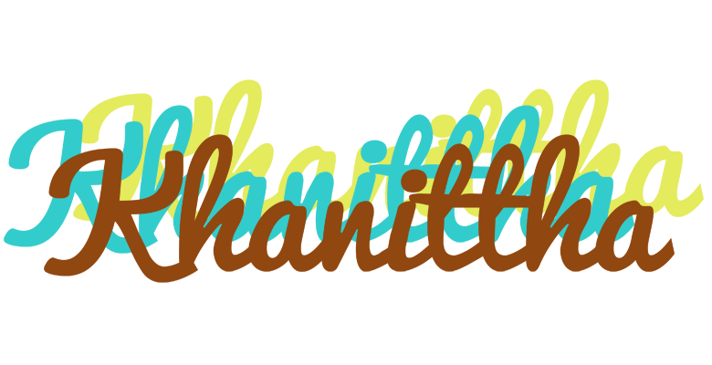 Khanittha cupcake logo