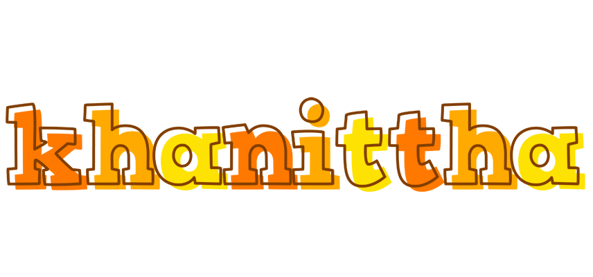 Khanittha desert logo