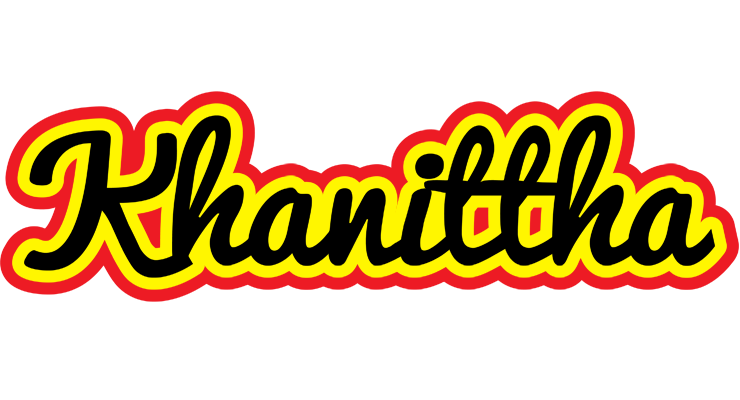 Khanittha flaming logo