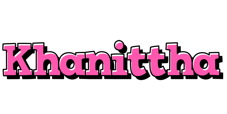 Khanittha girlish logo