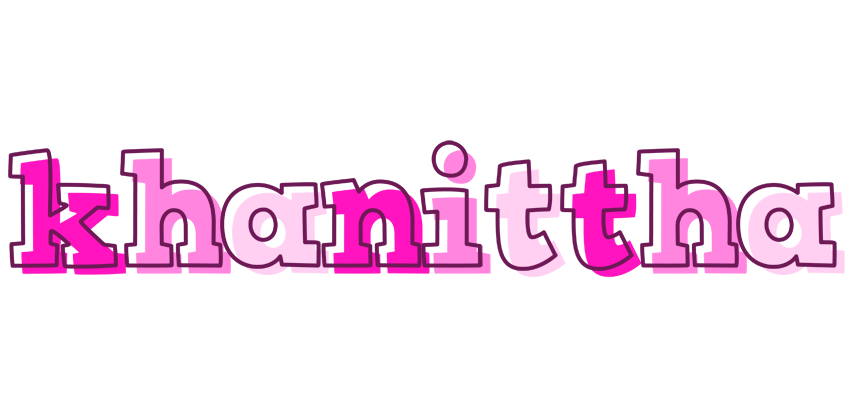Khanittha hello logo