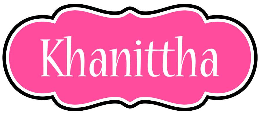 Khanittha invitation logo