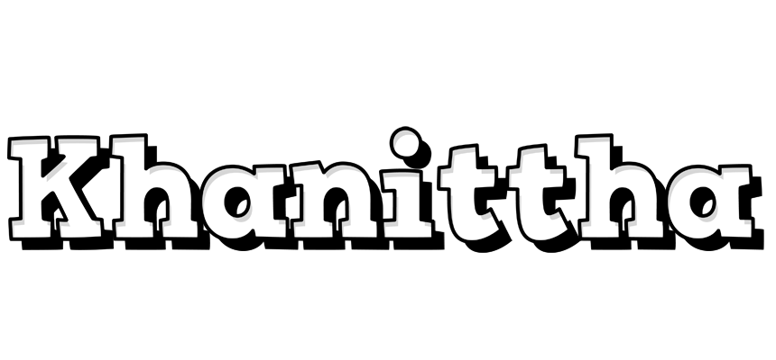 Khanittha snowing logo