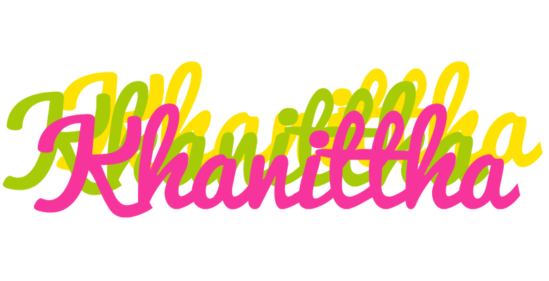 Khanittha sweets logo