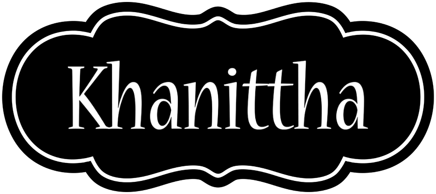 Khanittha welcome logo