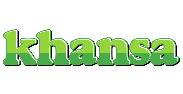 Khansa apple logo