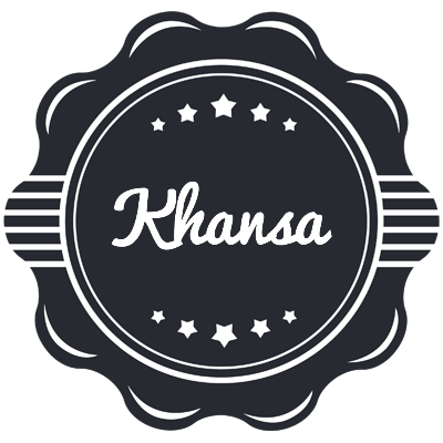 Khansa badge logo