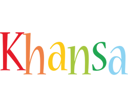 Khansa birthday logo