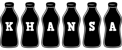 Khansa bottle logo