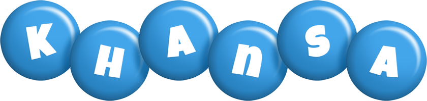 Khansa candy-blue logo