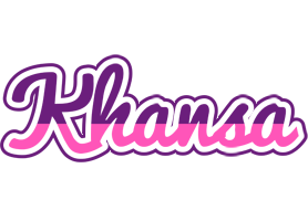 Khansa cheerful logo