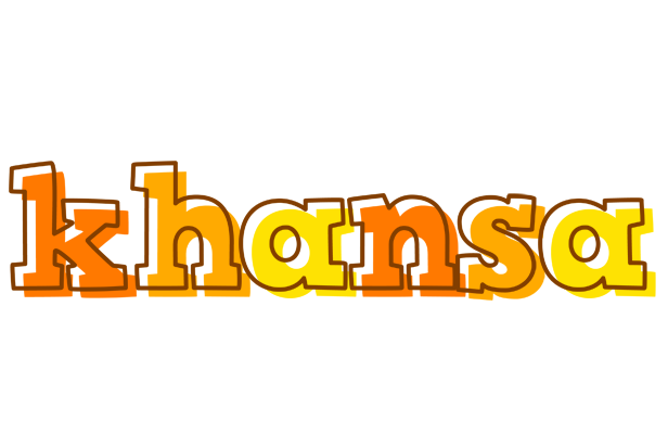 Khansa desert logo