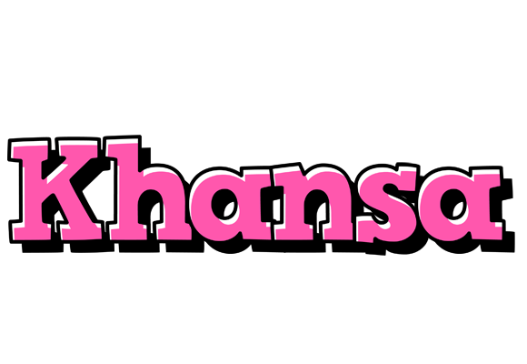 Khansa girlish logo