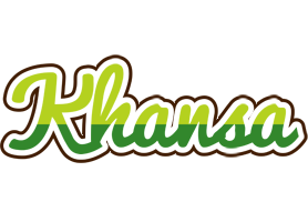 Khansa golfing logo