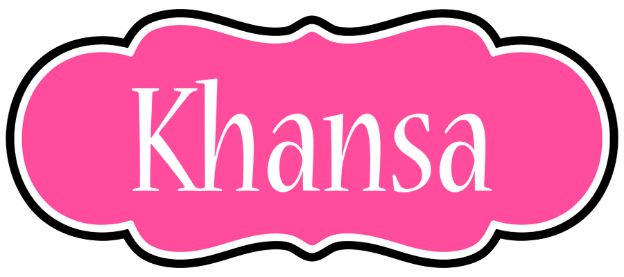 Khansa invitation logo
