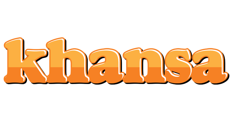 Khansa orange logo