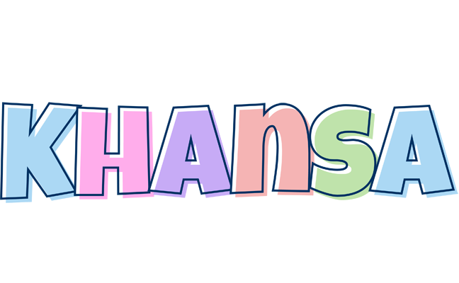 Khansa pastel logo