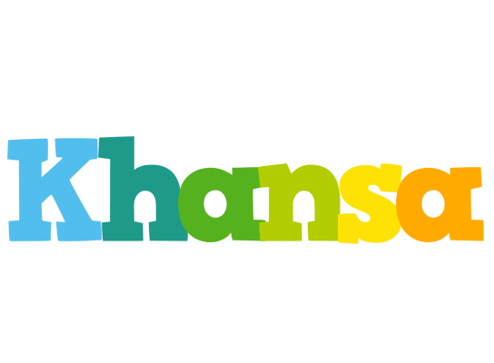 Khansa rainbows logo