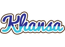 Khansa raining logo