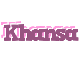 Khansa relaxing logo