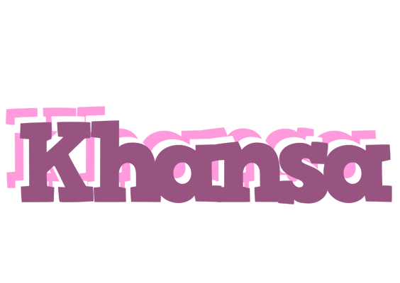 Khansa relaxing logo