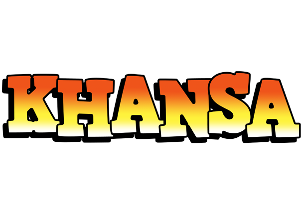 Khansa sunset logo