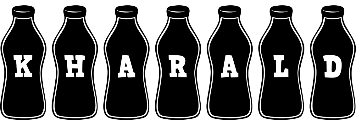 Kharald bottle logo