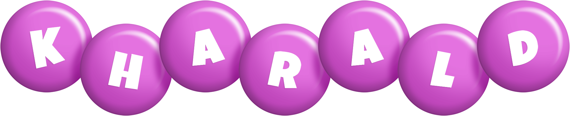 Kharald candy-purple logo