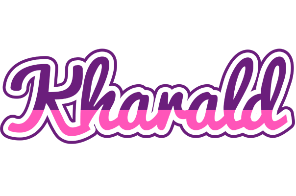 Kharald cheerful logo
