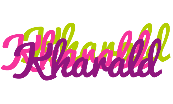 Kharald flowers logo