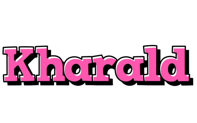 Kharald girlish logo
