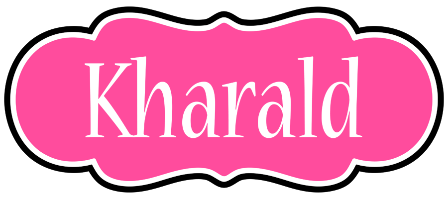 Kharald invitation logo