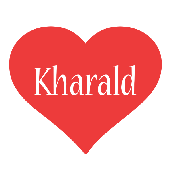 Kharald love logo