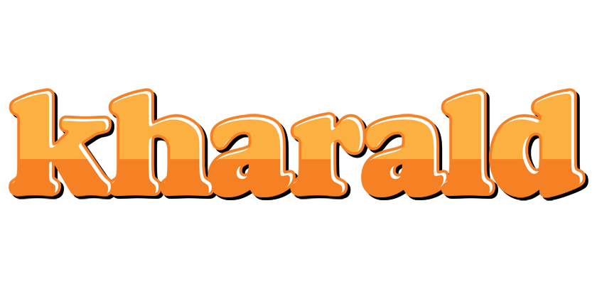 Kharald orange logo