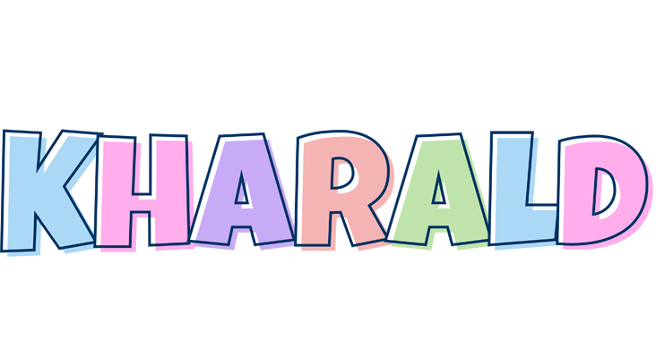 Kharald pastel logo