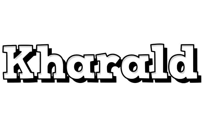 Kharald snowing logo