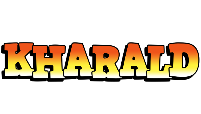 Kharald sunset logo