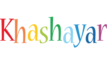 Khashayar birthday logo