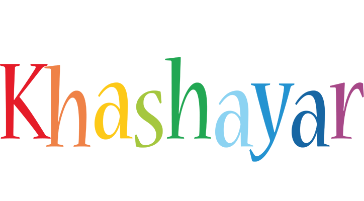 Khashayar birthday logo