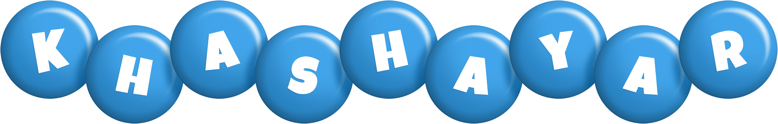 Khashayar candy-blue logo