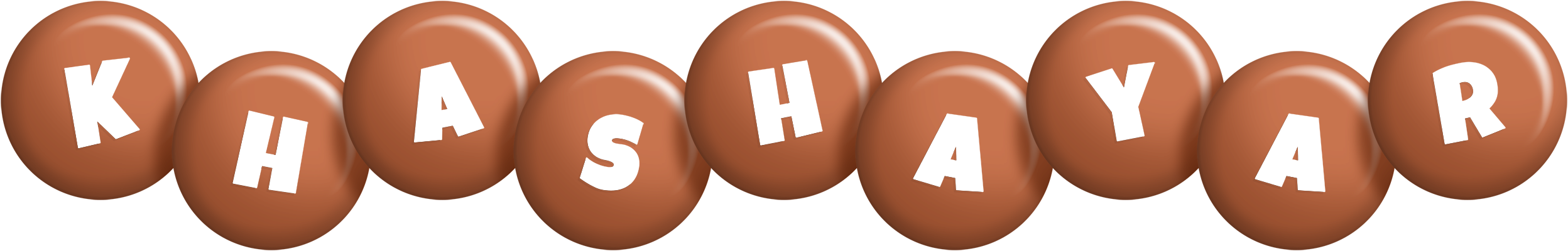 Khashayar candy-brown logo