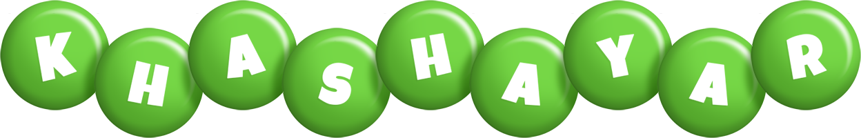 Khashayar candy-green logo